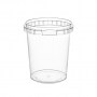 Verzegelbare TP beker / pot / bak met diameter 97 mm. en inhoud 520 ml. | Joop Voet Verpakkingen